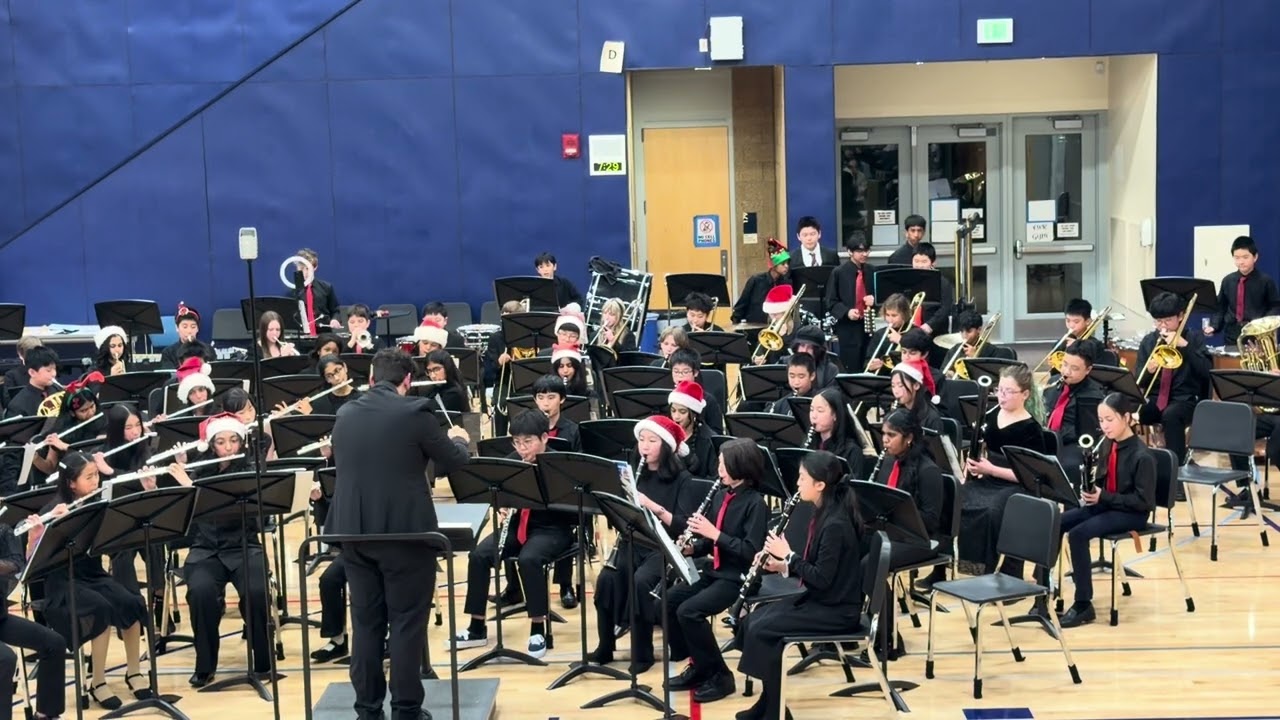 Concert band performance 2025-12