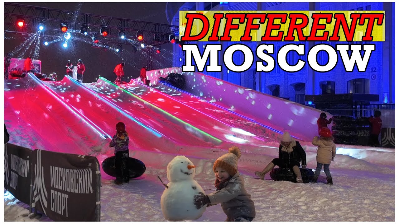 RUSSIA YOU NEVER SEEN BEFORE. WINTER WALK IN MOSCOW