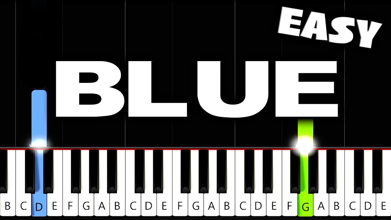 Eiffel 65 - Blue (Da Ba Dee) - EASY Piano Tutorial