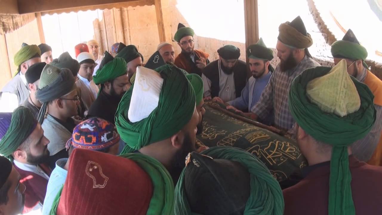 Şeyh Abdulkerim el Kıbrısi Hazretlerinin cenazesi.