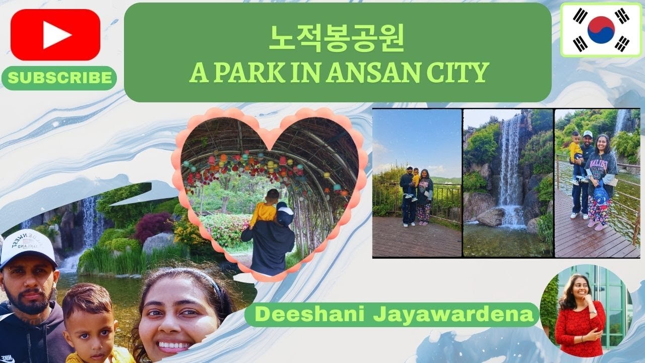 노적봉공원 Nojeokbong Falls and Rose Garden Ansan city | Family Travel Vlog 2025