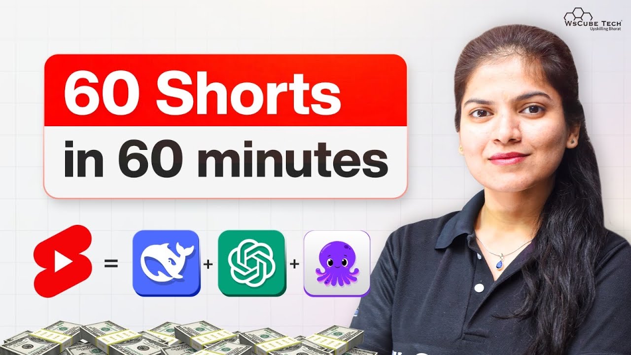 How to Make 60 YouTube Shorts with AI in 60 Minutes