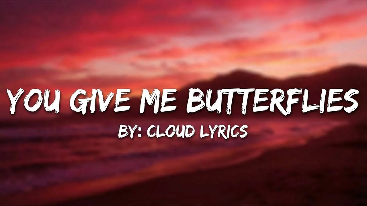 You Give Me butterflies - (Lyrics)🎵