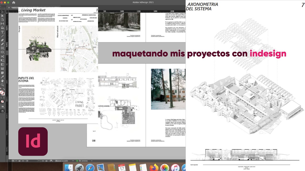 cómo maqueto mis proyectos con; adobe indesign