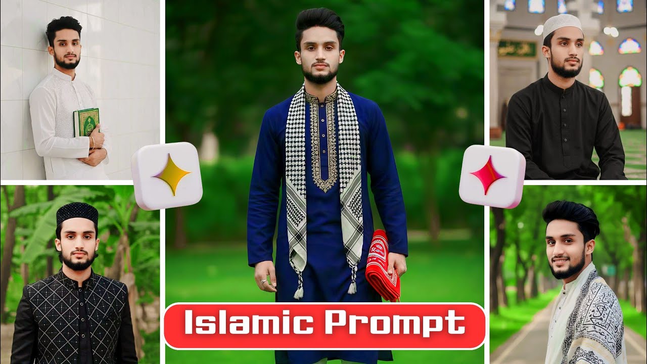 Gemini Ai Islamic Trending Photo Editing  Prompt || Islamic Prompt | AI EDITOR HUB