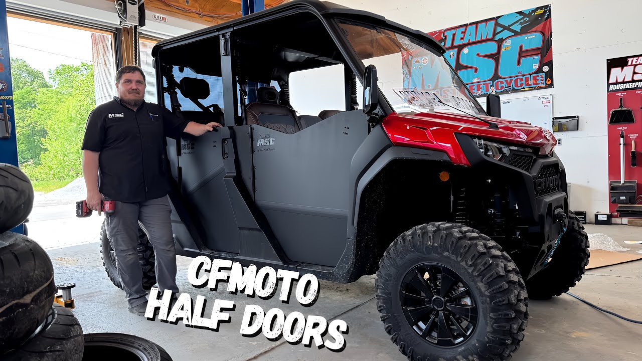 CFMOTO U10 Pro XL Half Doors Overview & How to Install