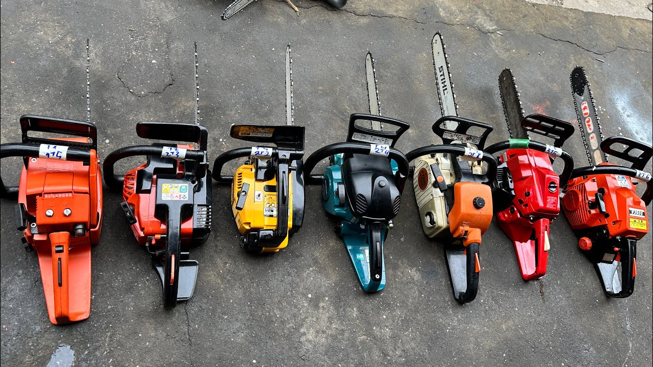 1/2 lô T máy cưa xích nhật bãi hệ khai thác chuyên nghiệp ECHO SHINDAIWA STIHL TALAKA