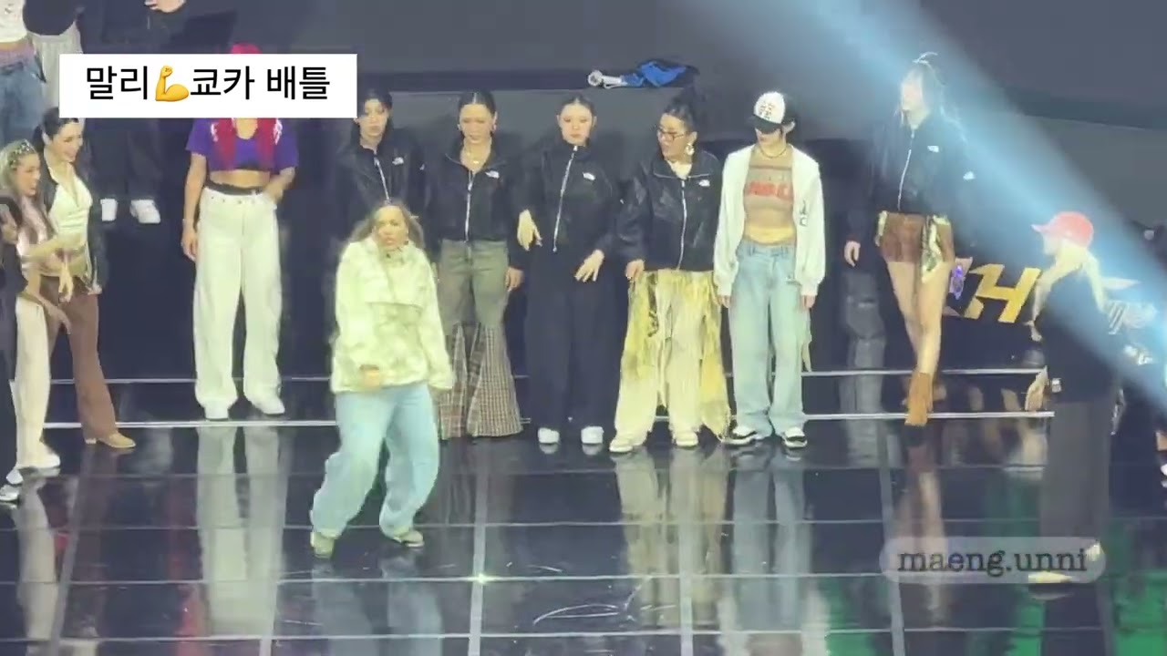 2025 월드오브스트릿우먼파이터 서울콘 쿄카와 말리 배틀🧡 