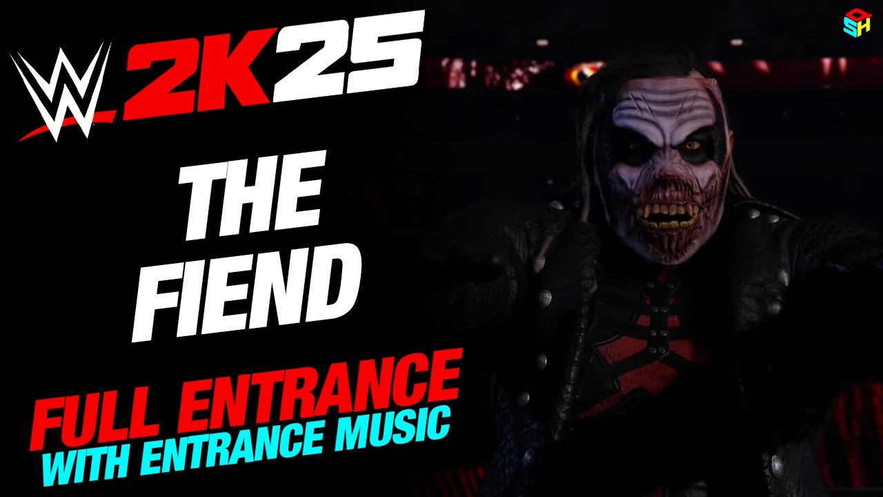 THE FIEND WWE 2K25 ENTRANCE - #WWE2K25 THE FIEND ENTRANCE WITH MUSIC