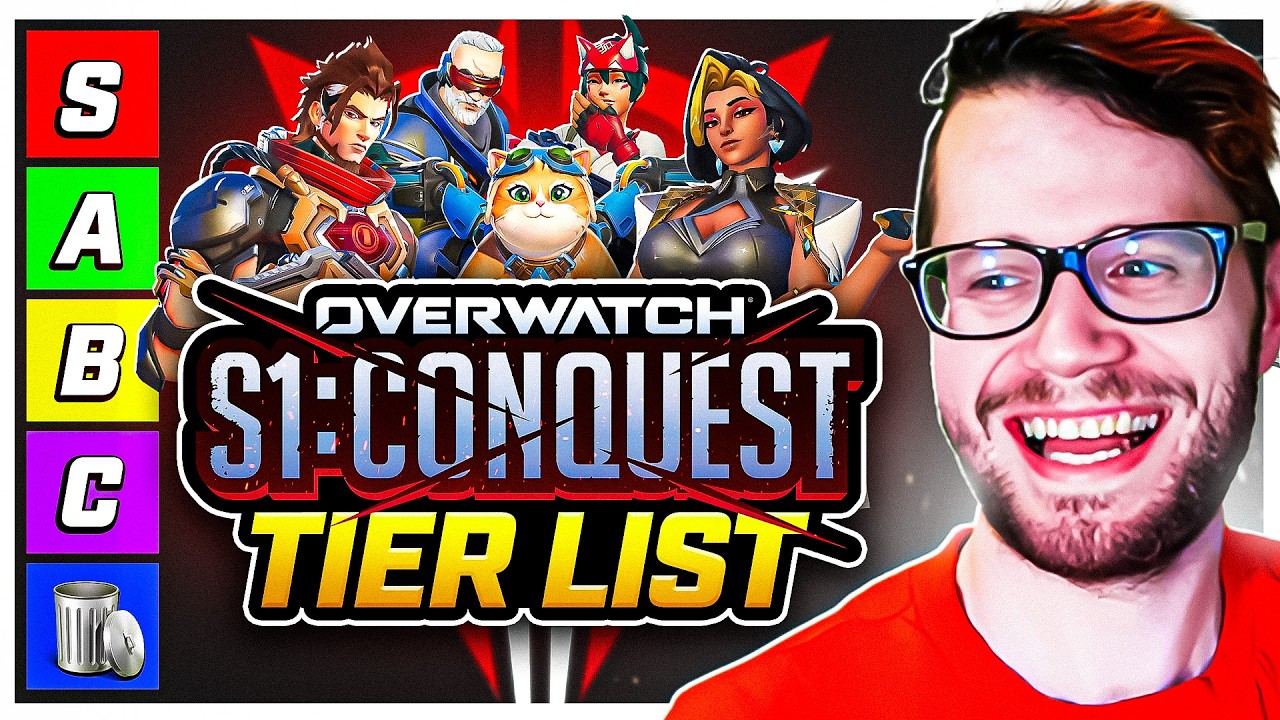 The ULTIMATE Overwatch Season 1 Tier List!