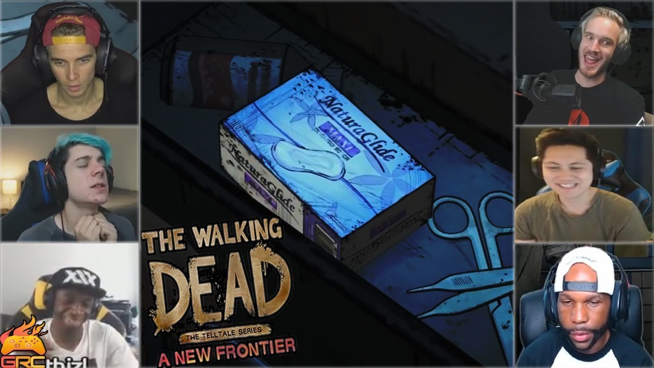 Gamers Reactions to Clementine on Her Period (Part 2) | The Walking Dead - A New Frontier