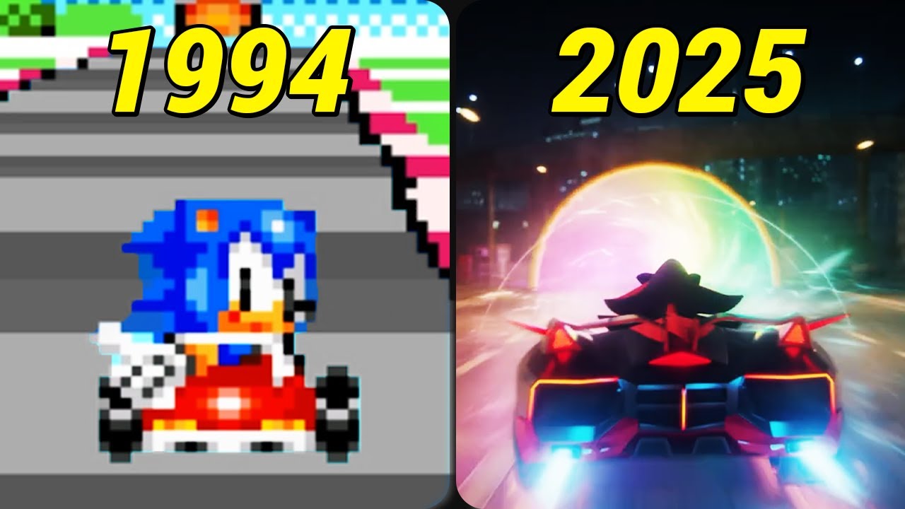 The evolution of SONIC RACING Games │ ALL Sonic Racing Games