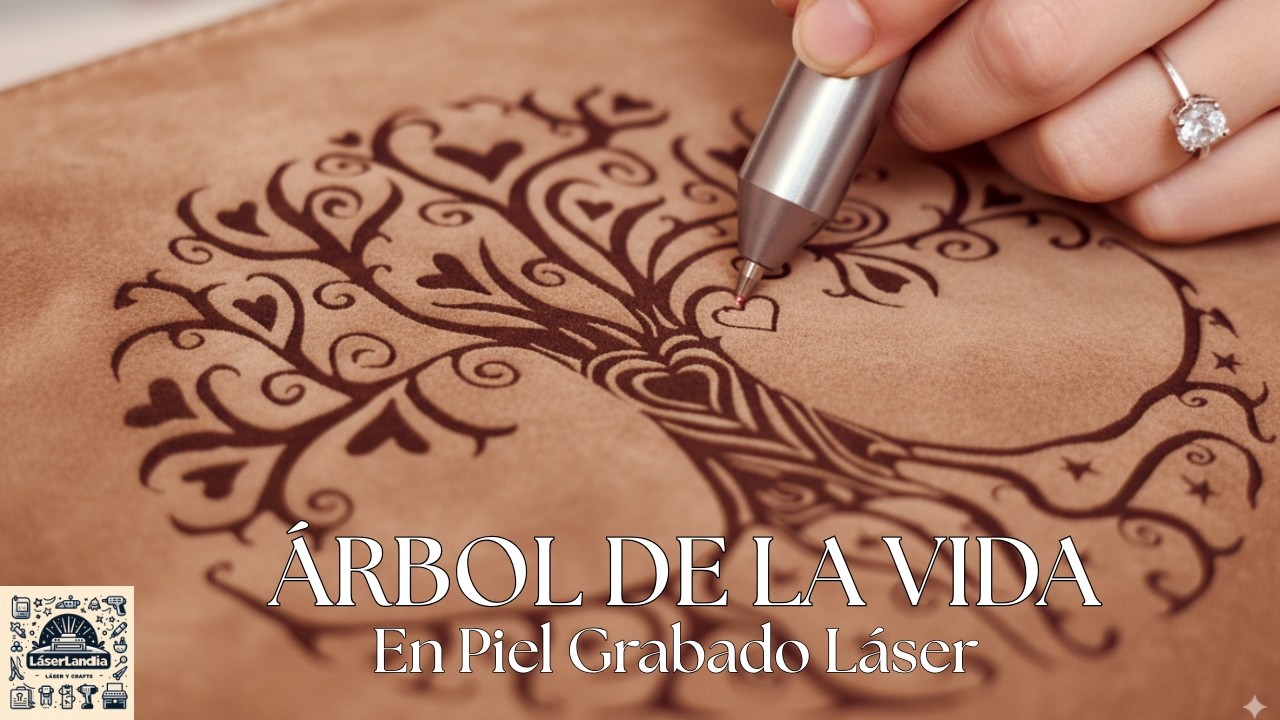¡Mira cómo grabamos este bolso con láser!