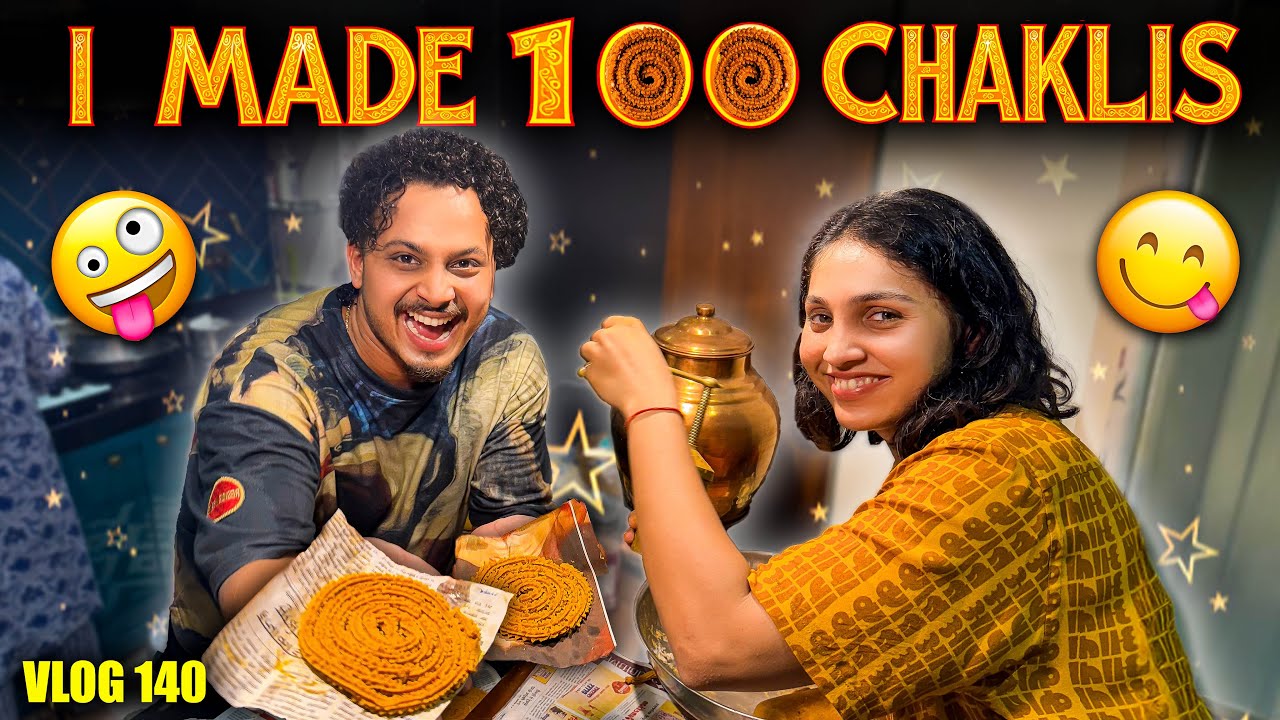 I MADE 100 CHAKLIS 🌀 | DV 140 | #justneelthings