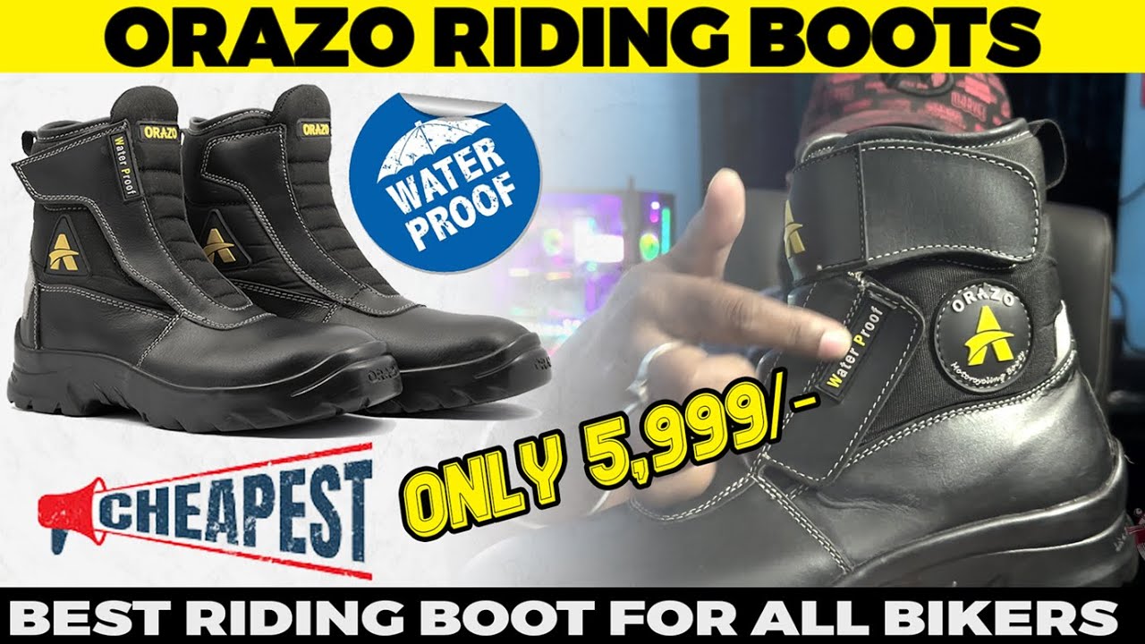 Orazo Picus Waterproof Riding Boots | The Ultimate Riding Gear for All-Weather Adventures
