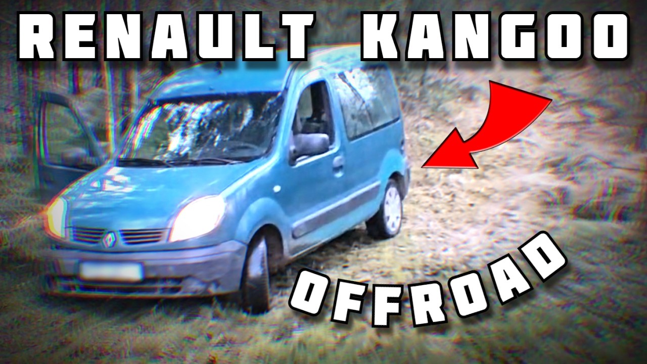 Renault Kangoo Offroading In The Forest