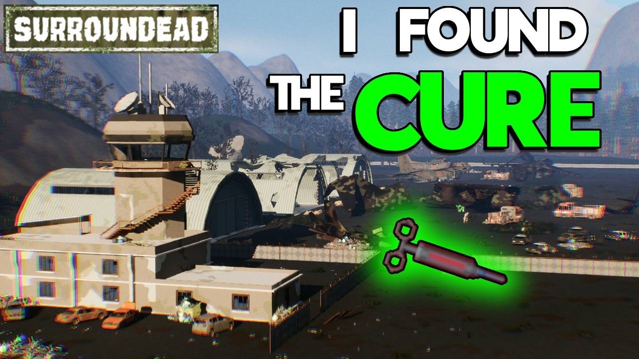 I Found THE CURE For Infection In The 0.8 Pandemic Update! (HUGE AIRFIELD LOOT) - SurrounDead