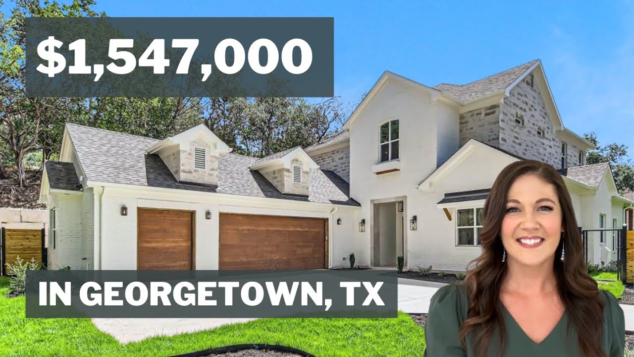Custom Luxury Home in Georgetown, TX | New Construction Home | 4,000 square feet