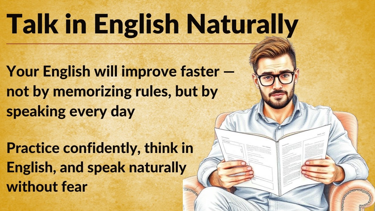 Talk in English Naturally || Graded Reader || Learn English Through Stories