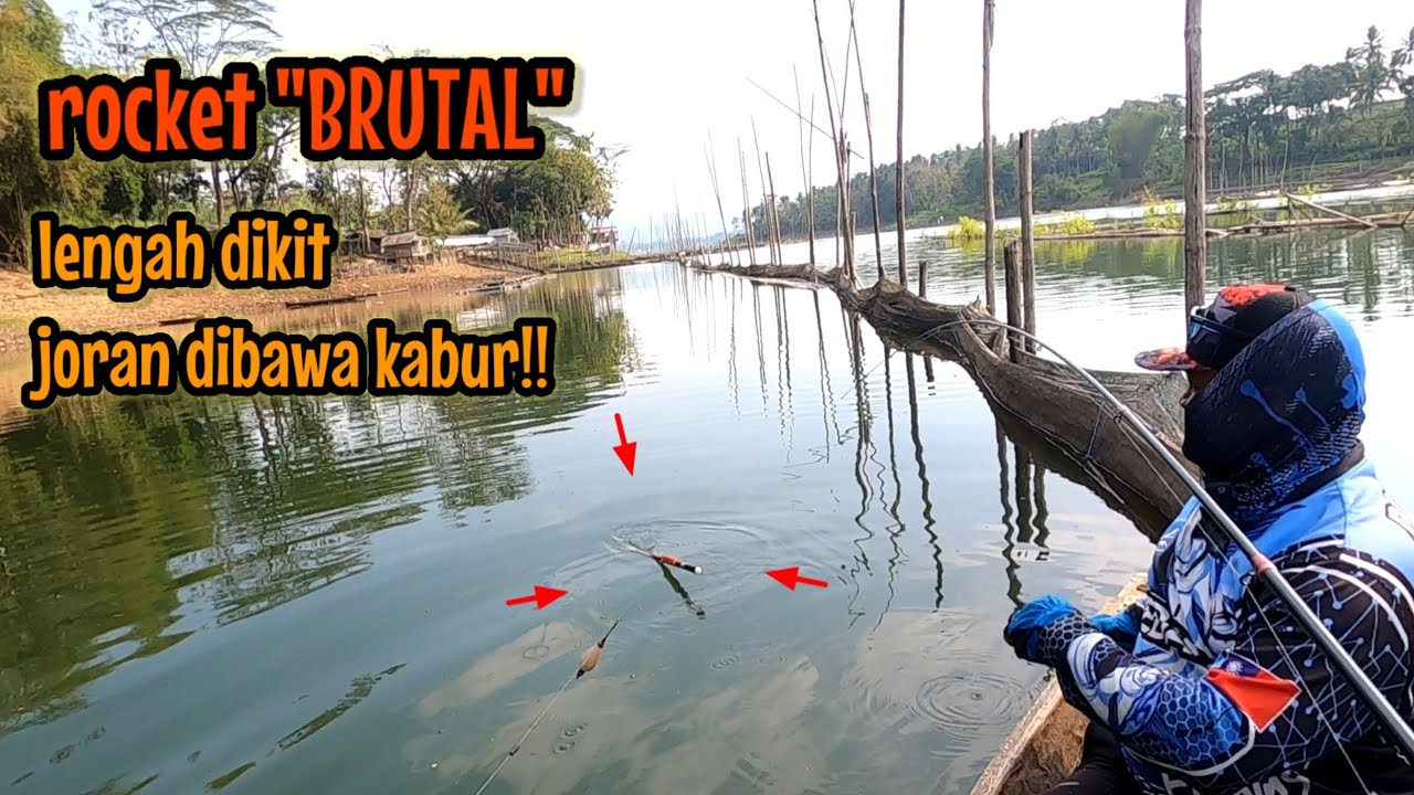 TARIKANNYA NGERI‼️TARGET IKAN INI GAK BOLEH LENGAH || mancing ikan red devil NAHOL MANIA