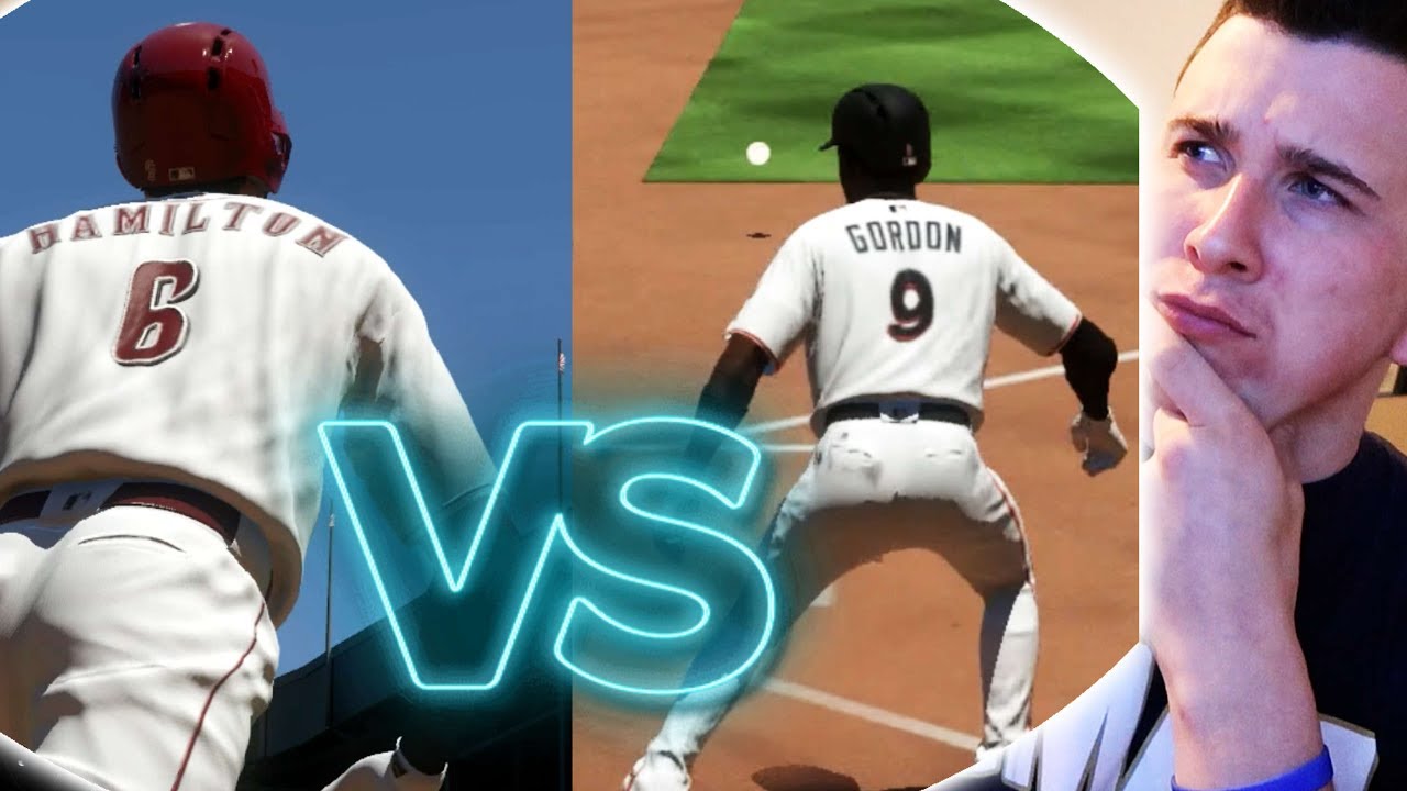Who Can Hit A Inside The Park Home Run First Dee Gordon Or Billy Hamilton? MLB The Show 17 Challenge