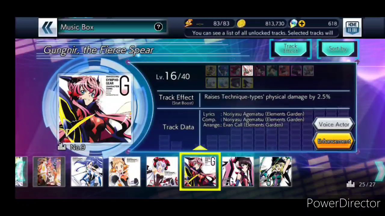 Symphogear XD Unlimited Music Box: Gungnir, the Fierce Spear
