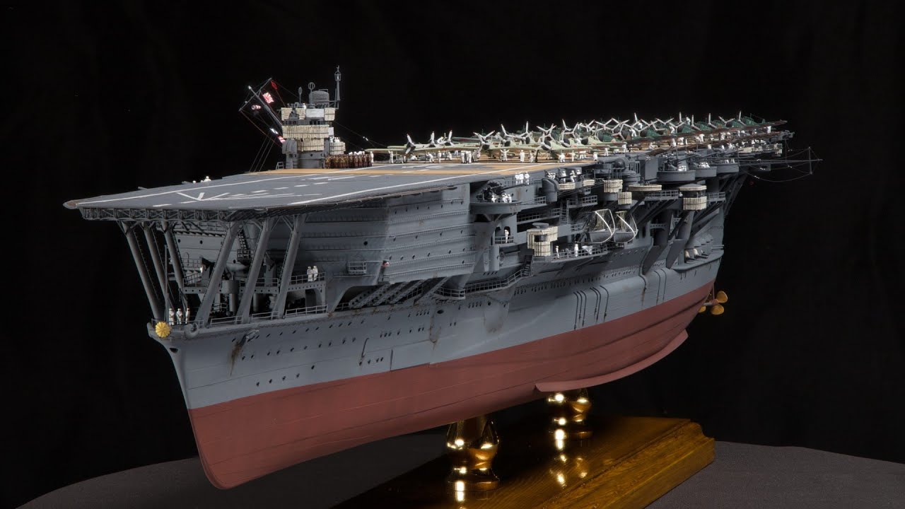 [艦船模型] 1/350 空母 加賀 1/350 Japanese aircraft carrier Kaga