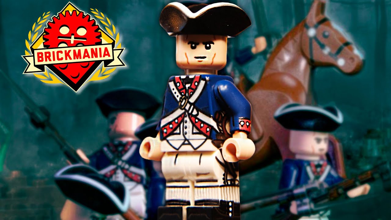 LEGO BrickMania - Кастомная минифигурка Американец от Брикмания. Lego Master Brickmania Review