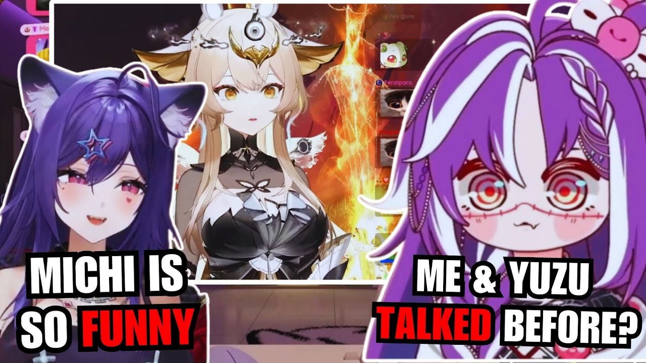 Numi Reacts to Michi Finding Out Yuzu is Nervous to Meet Her IRL