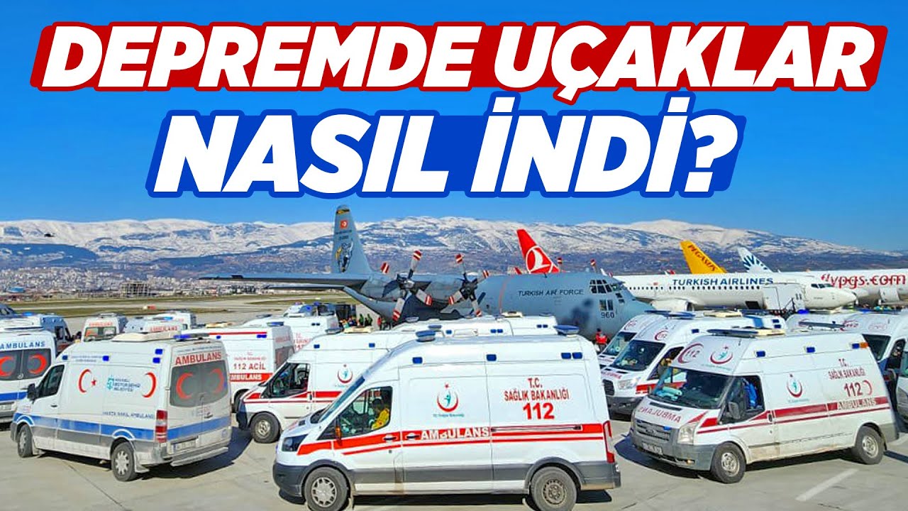 DEPREMDE UÇAKLAR NASIL İNDİ? | Hava Trafik Kontrolörü Burak Doğruyol Anlattı | Kaptan Baha