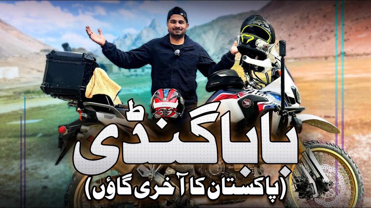 1ST MOTOVLOGER TO REACH BABA GUNDI ON (AFRICA TWIN) AFGHANISTAN TAJKISTAN BORDER | ZS MOTOVLOGS |