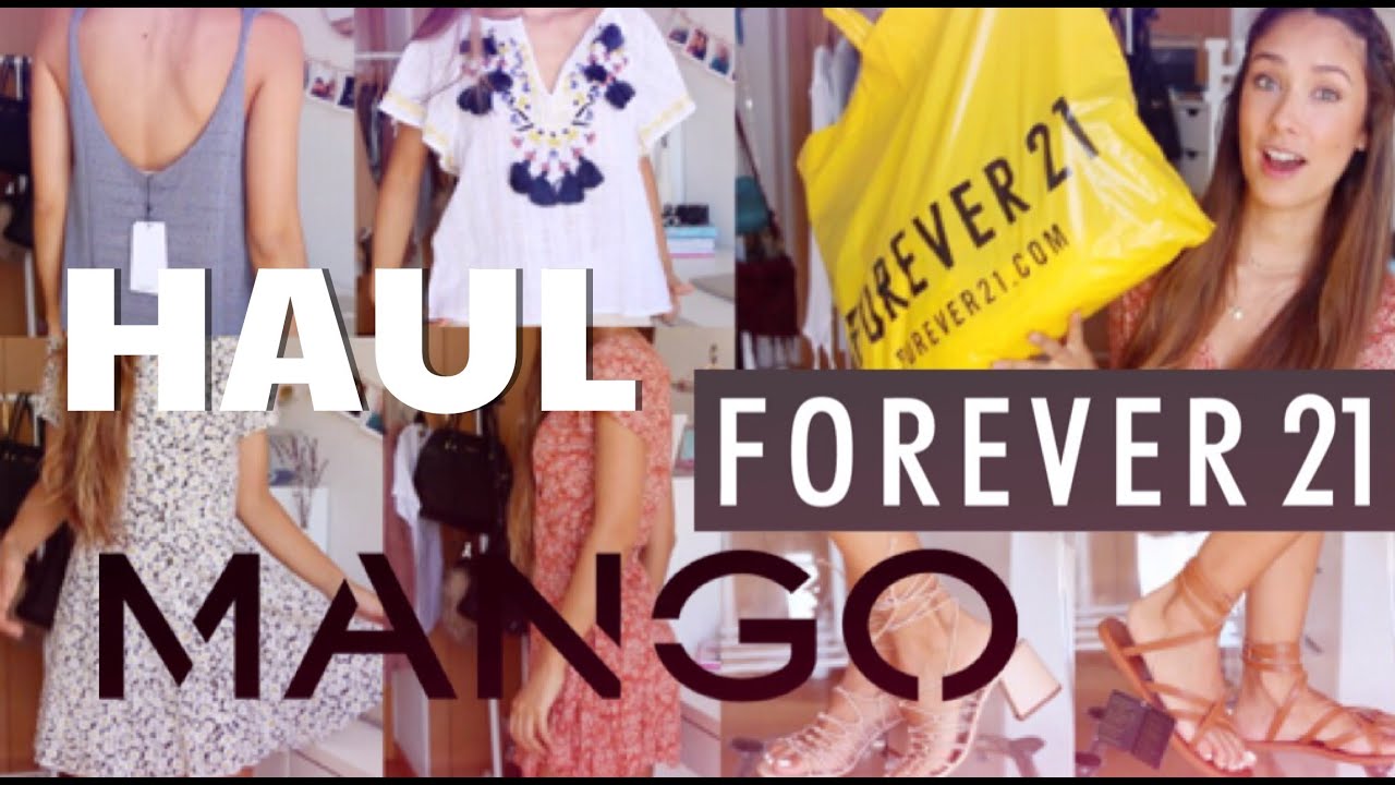 HAUL MASIVO!!! MANGO + FOREVER21 | REBAJAS!!