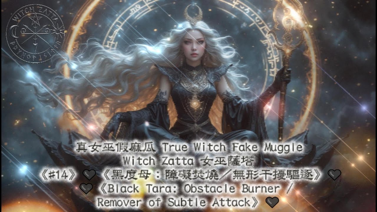 《#14》🖤《黑度母：障礙焚燒／無形干擾驅逐》🖤🖤《Black Tara: Obstacle Burner / Remover of Subtle Attack》🖤