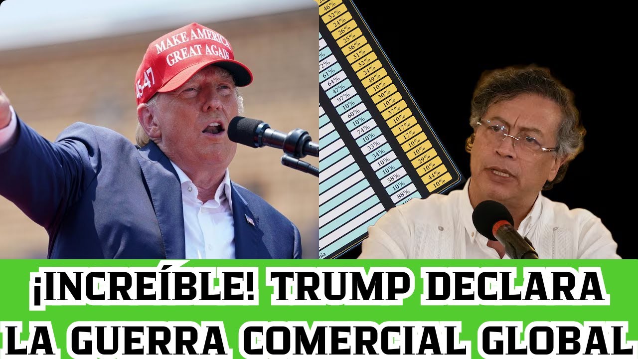 &iexcl;TRUMP IMPONE ARANCELES a Colombia y el mundo!
