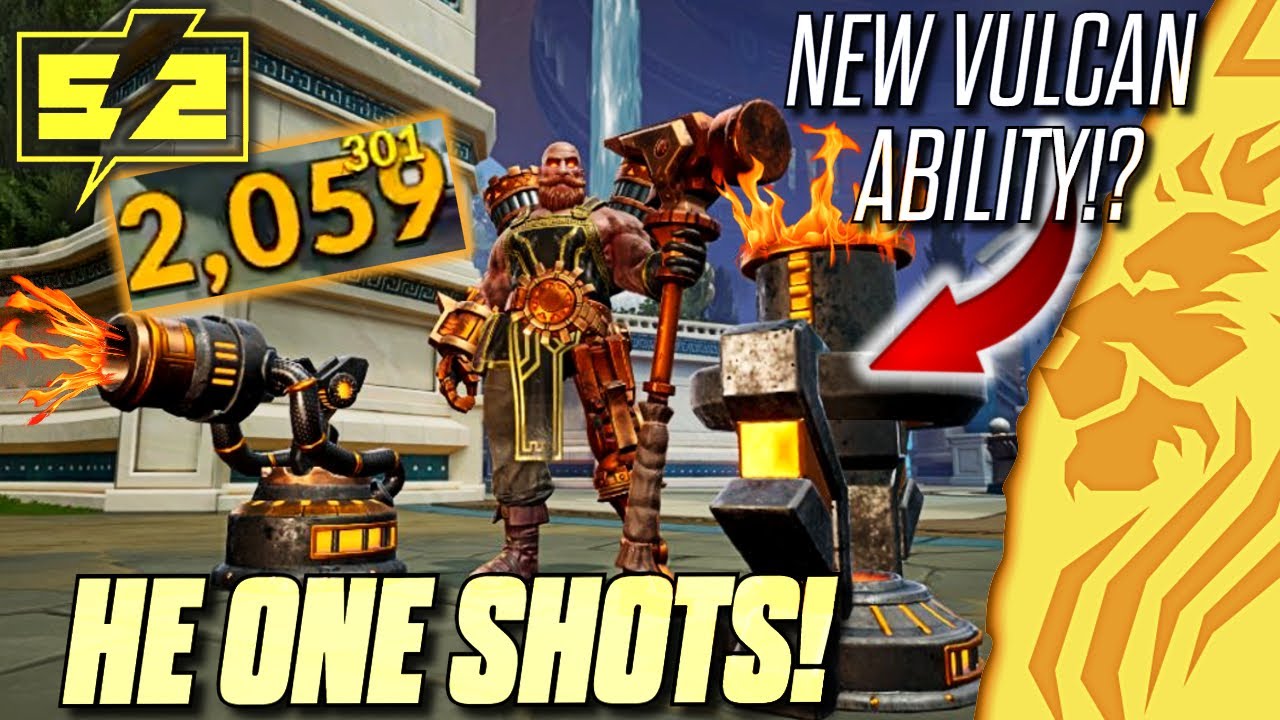 NEW VULCAN ABILITY?! HE ONE SHOTS!