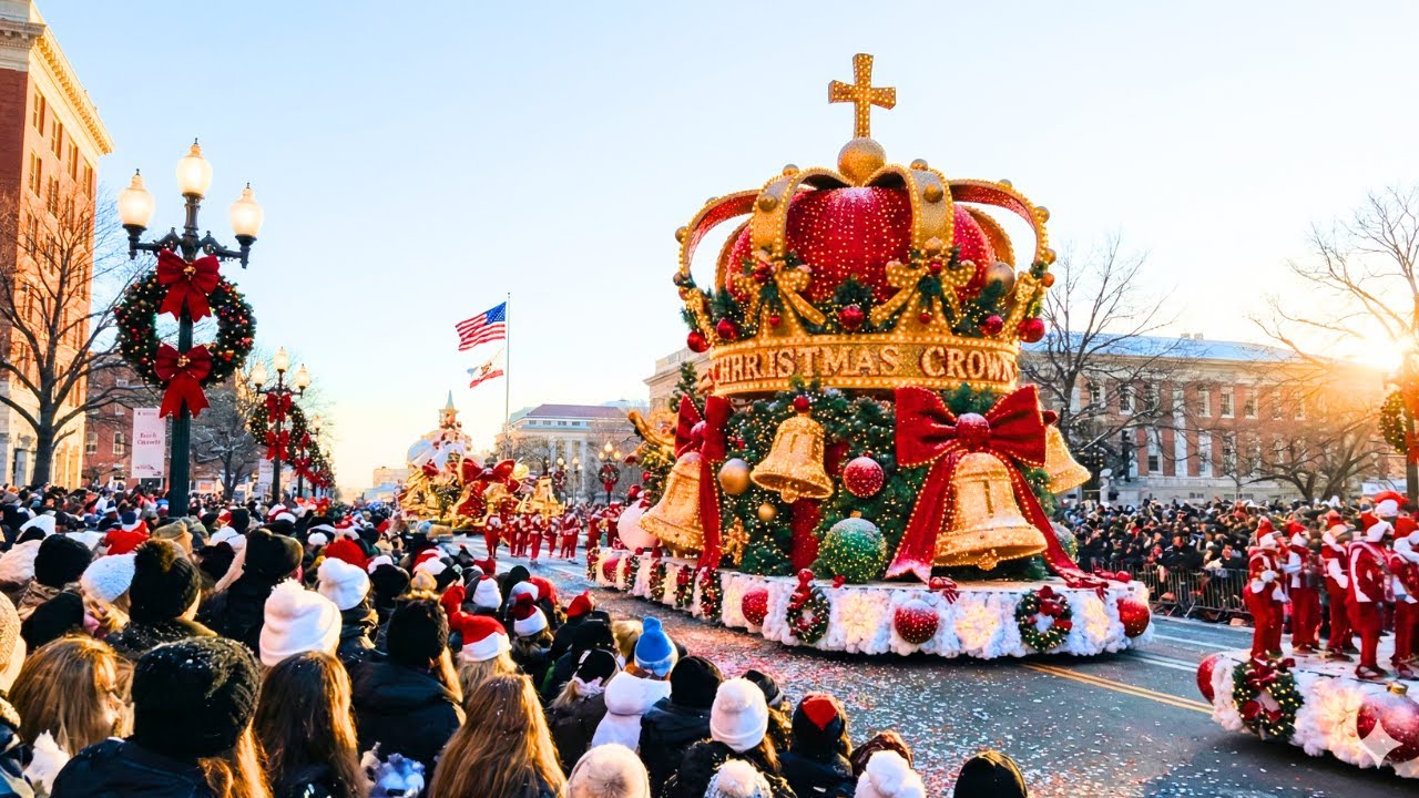 God Bless America 2026! Washington DC New Year Parade with 180 Massive Floats & Fireworks (4K)