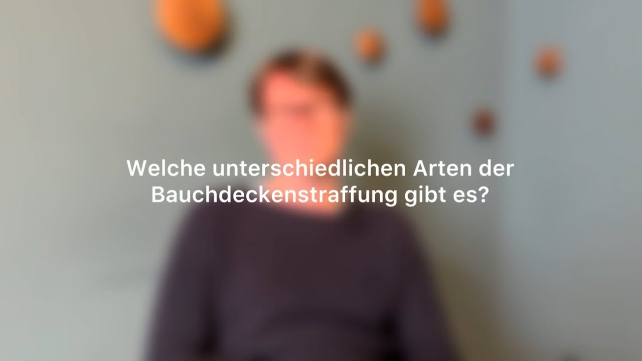Welche unterschiedlichen Arten der Bauchdeckenstraffung gibt es?