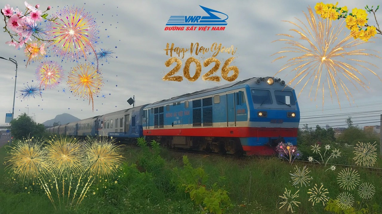 🔴XEM NHỮNG CHUYẾN TÀU QUA CUNG ĐƯỜNG ĐÔNG TÁC (PHÚ YÊN CŨ) MÙNG 5 TẾT 2026