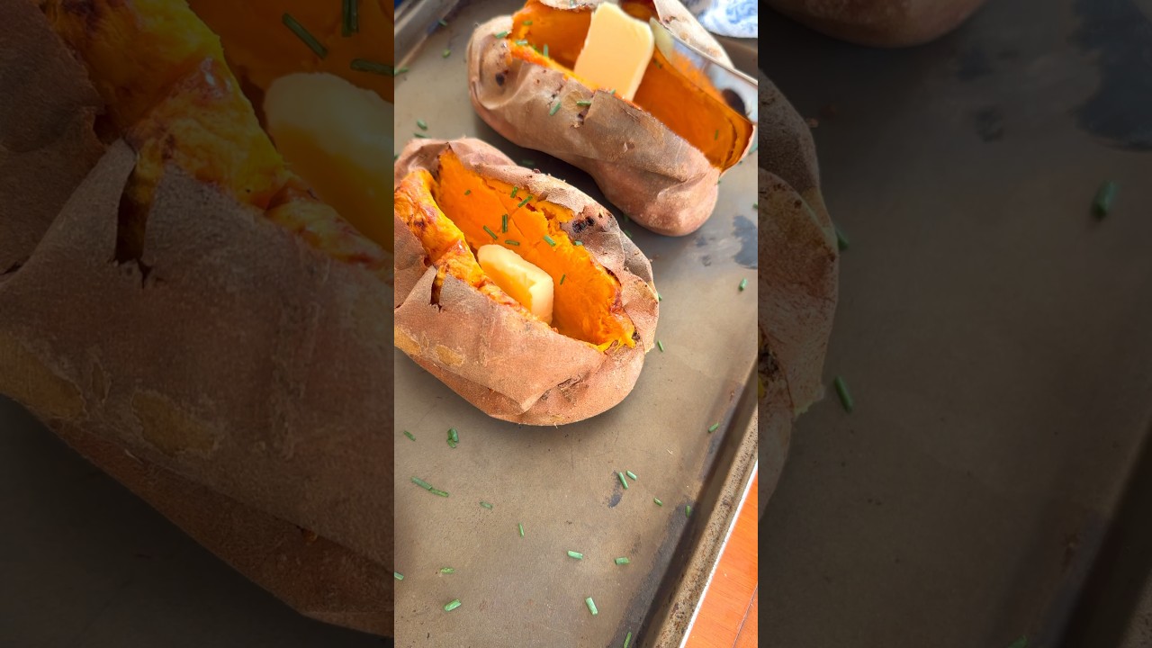 Jak upiec idealnego słodkiego ziemniaka🍠🧡