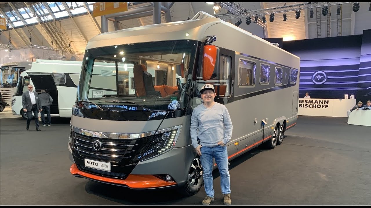 Niesmann Bischoff Arto 88 EK clou Line RV motorhome Fiat Ducato Camper walkaround and interior V0026
