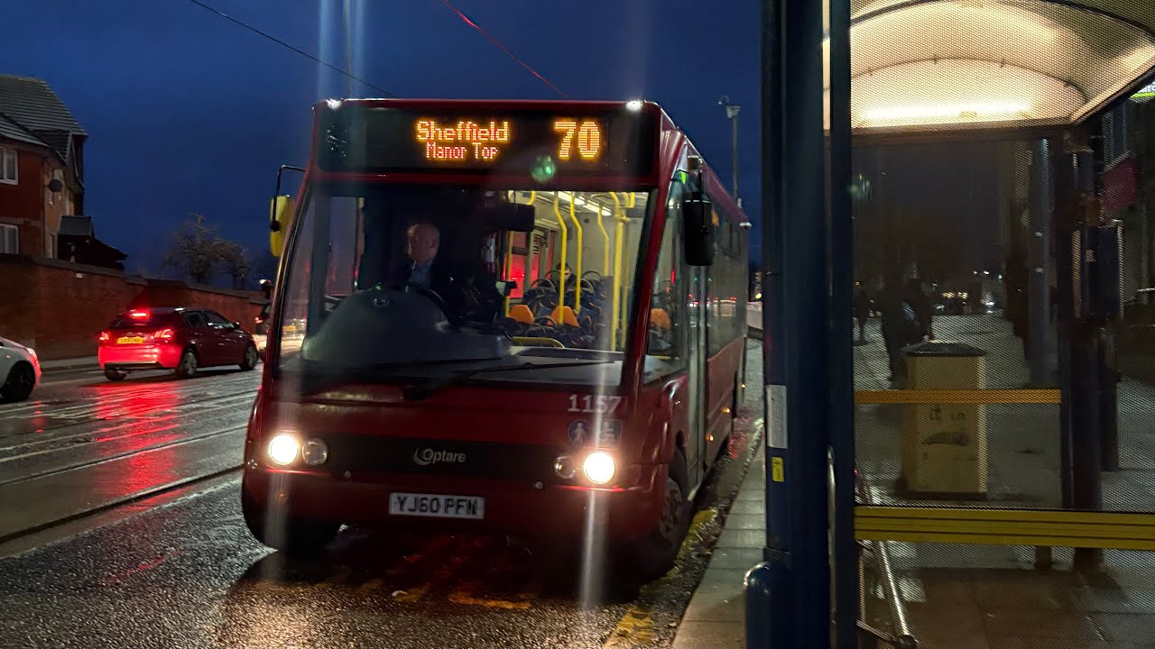 Riding on 1157 on the 70 to Sheffield (THRASH, HIGH REVS)