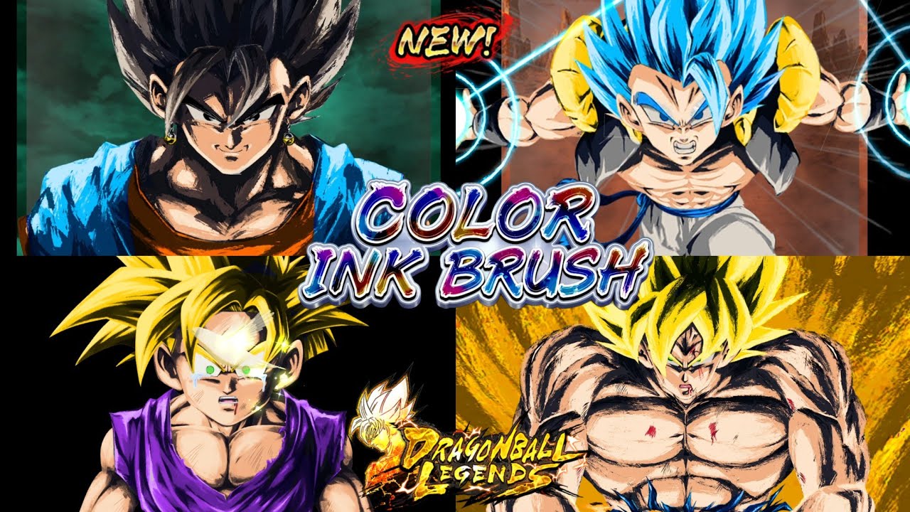 All The Colored ULTRA Ink Brush Animations!!!(June 2026)-Dragon Ball Legends 