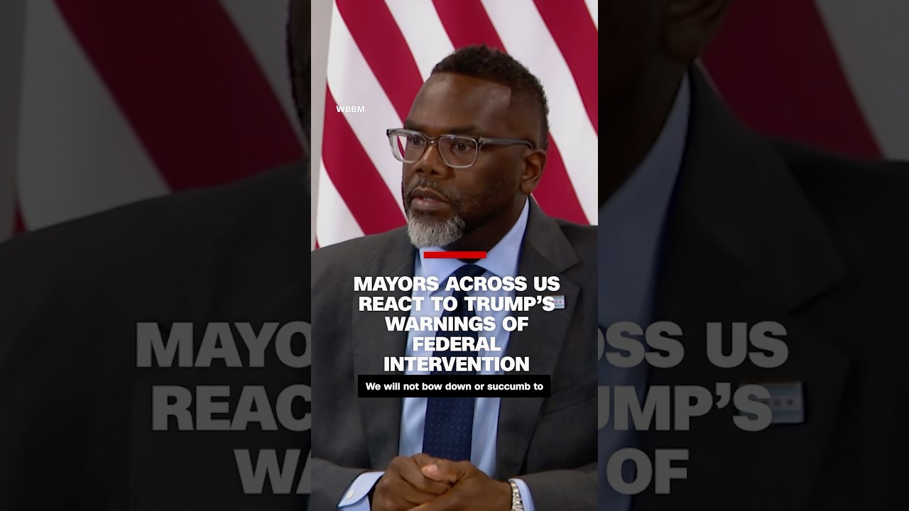 Mayors across US react to Trump's warnings of federal intervention