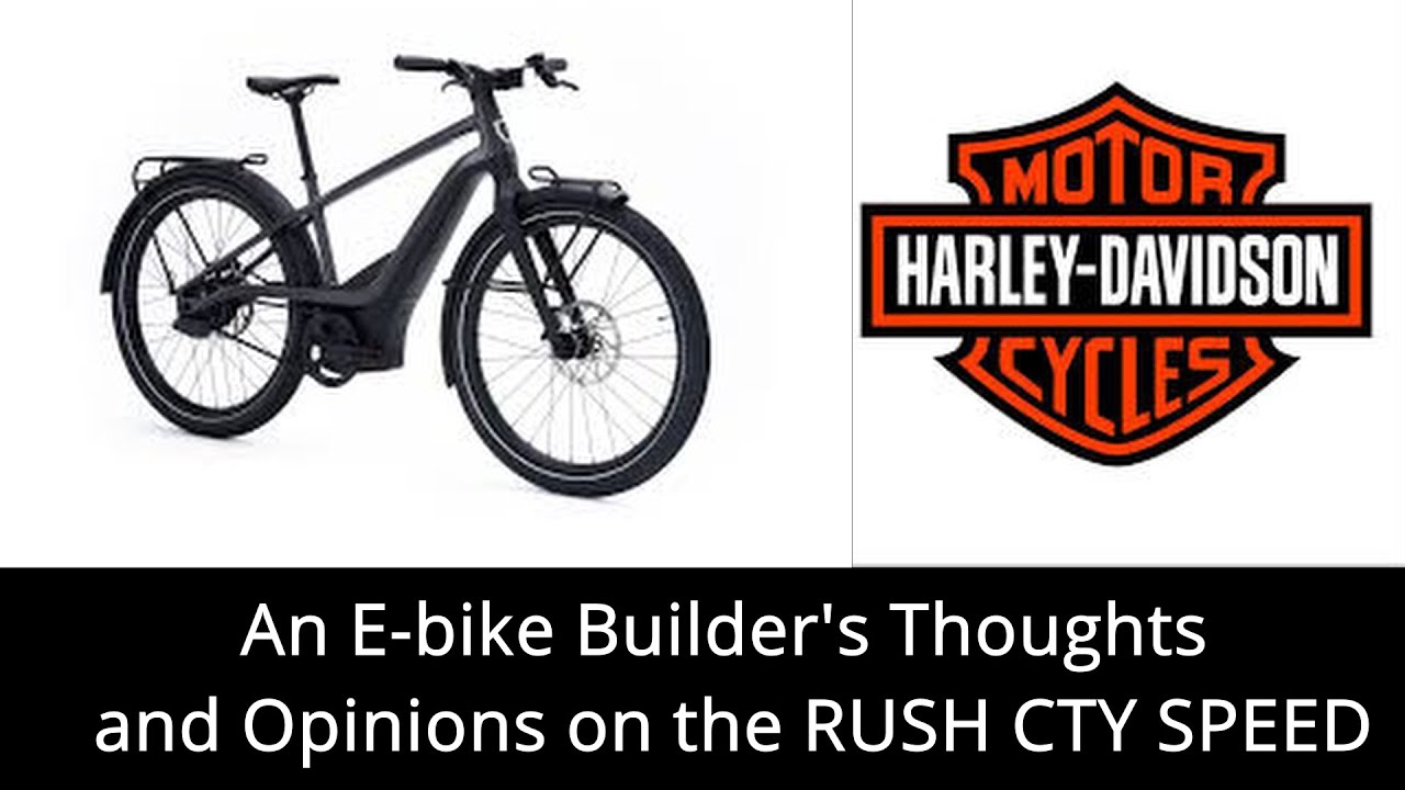 Блог об электровелосипедах: мысли и мнения о Harley Davidson Rush CTY Speed ​​от Serial One 1