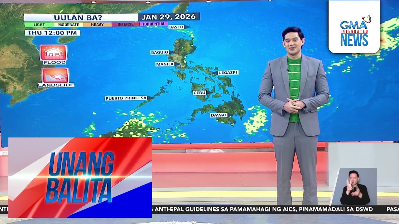 Weather update as of 6AM (January 29, 2026) | Unang Balita