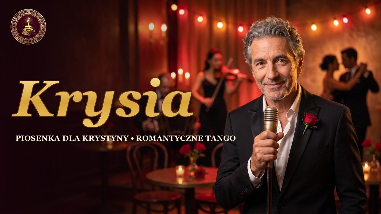 Krysia &ndash; piosenka dla Krystyny 🌹 Krysiu, zatańcz ze mną tango | Sto Lat Studio