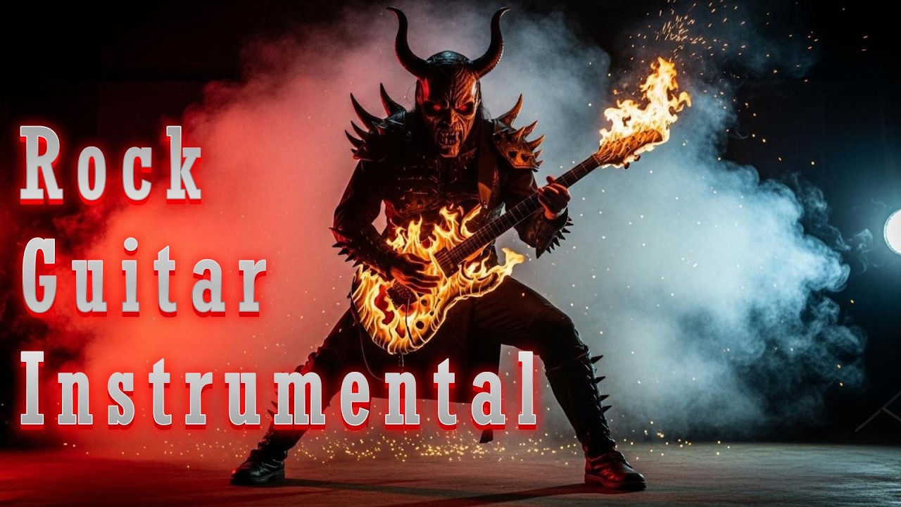 Ultimate Rock Guitar Instrumental Mix ⚡ High Energy Electric Guitar Solo