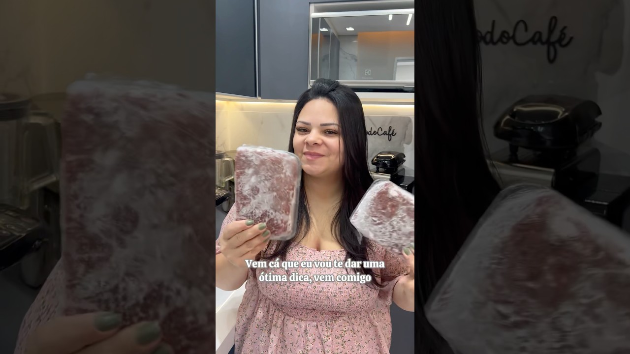 ESQUECE DE DESCONGELAR A CARNE? Pega essa dica! #dicasdolar