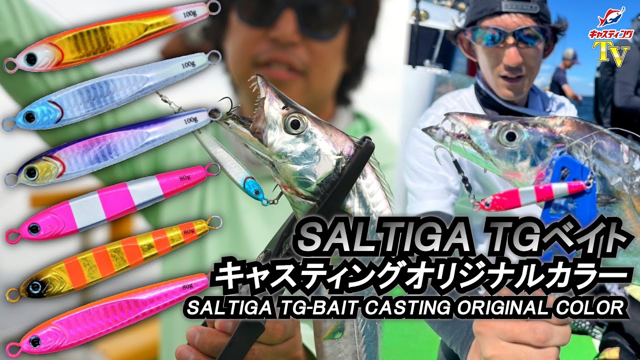 【メタルジグ】ダイワ ソルティガTGベイト キャスティングオリジナルカラー【DAIWA】