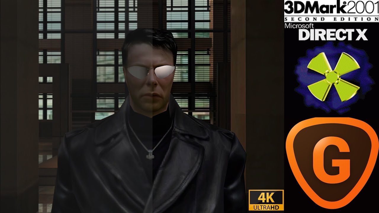 3DMark 2001 Demo 4K (2160p & 60FPS) Upscale test